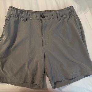 Chubbies Gray Flat Front Shorts Lightweight Casual Wear